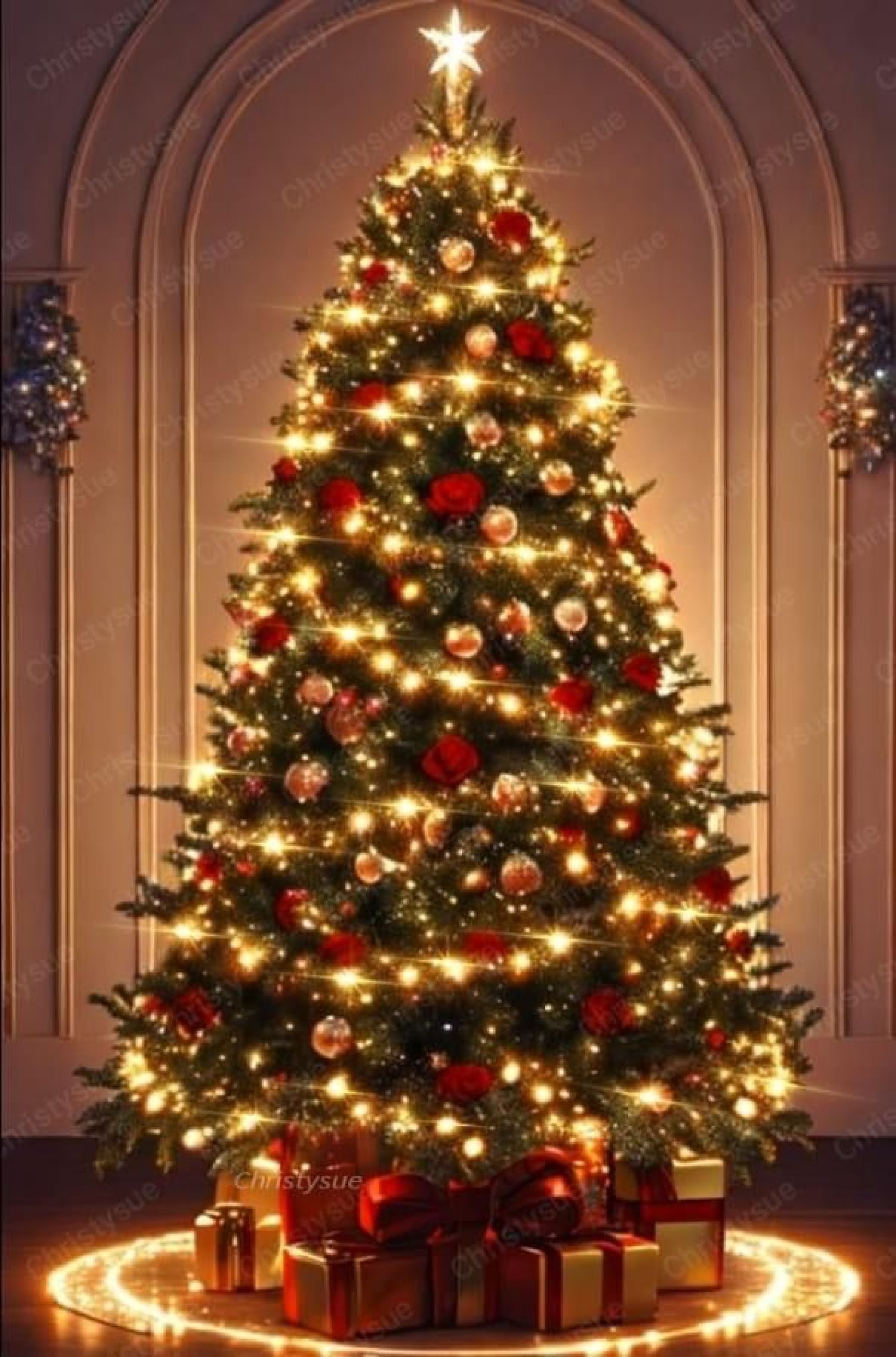 Allestire l’albero di Natale è questione di amore.